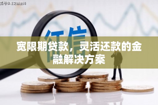 栾城宽限期贷款，灵活还款的金融解决方案