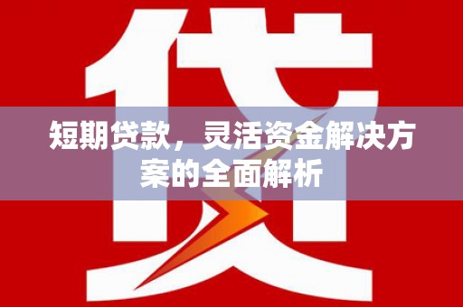 栾城短期贷款，灵活资金解决方案的全面解析
