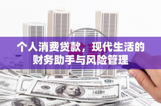 栾城个人消费贷款，现代生活的财务助手与风险管理